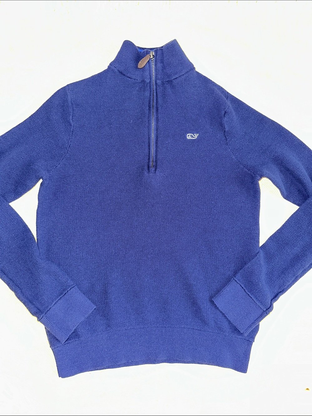 Vineyard Vines boys Half-Zip Sweater - Blue 8-10